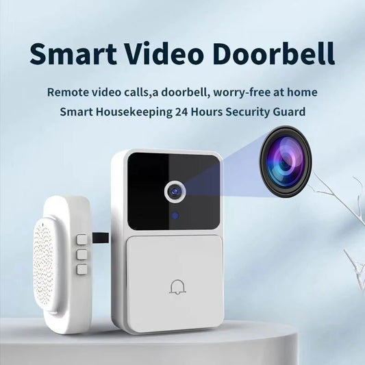 WIFI Video Doorbell Camera, Night Vision, HD, Two Way Intercom