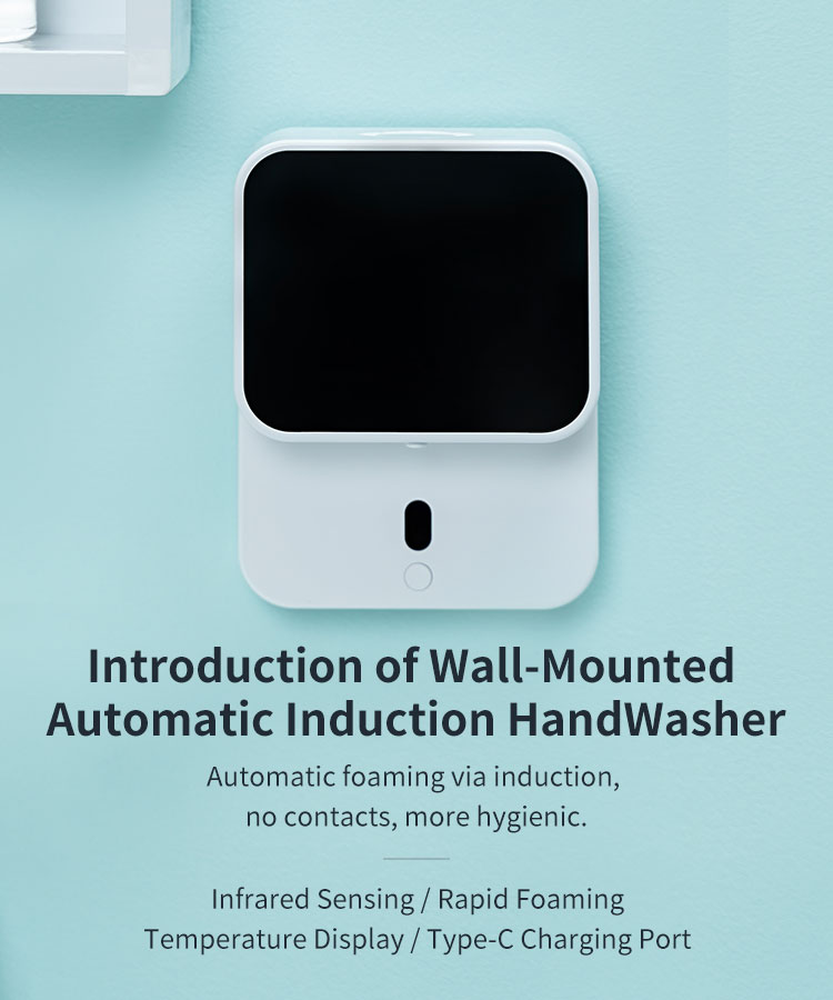 LED Display Automatic Induction Foaming Hand Washer Sensor