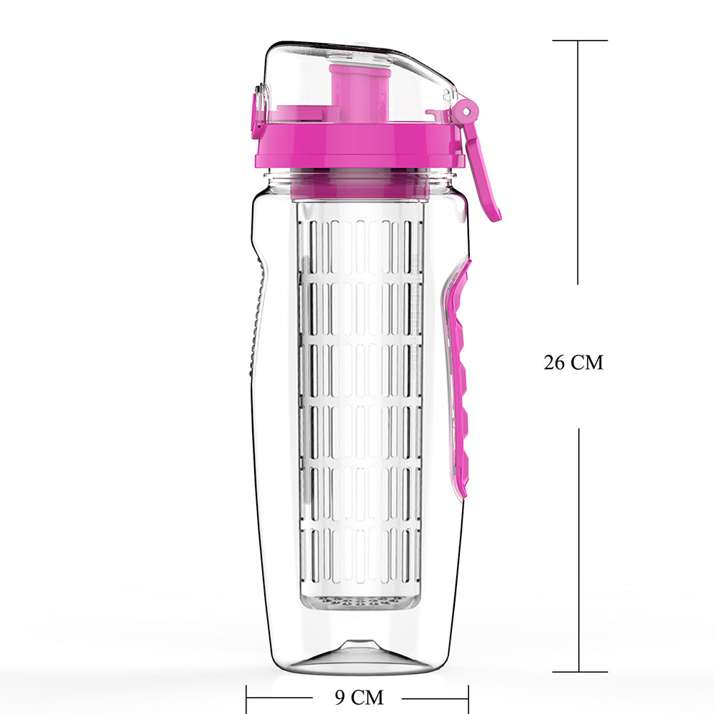 Portable Fruit Infuser Juice Shaker Bottle