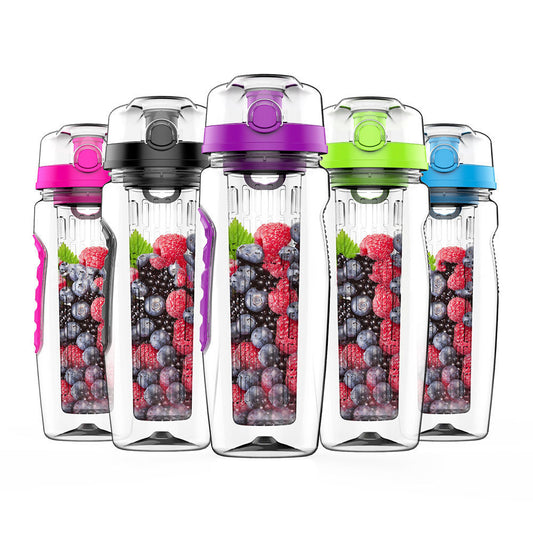 Portable Fruit Infuser Juice Shaker Bottle