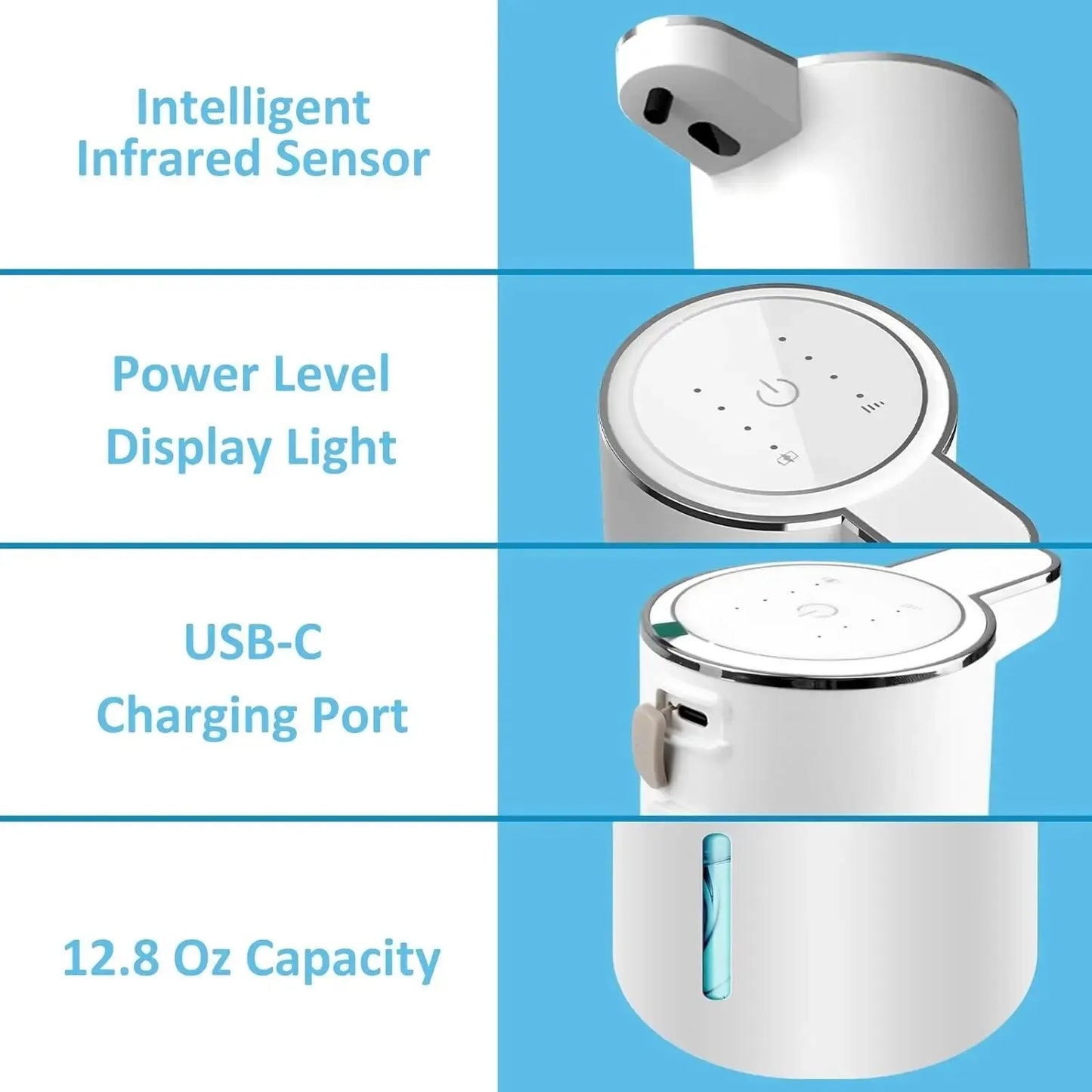 Automatic Soap Dispenser Touchless Foaming