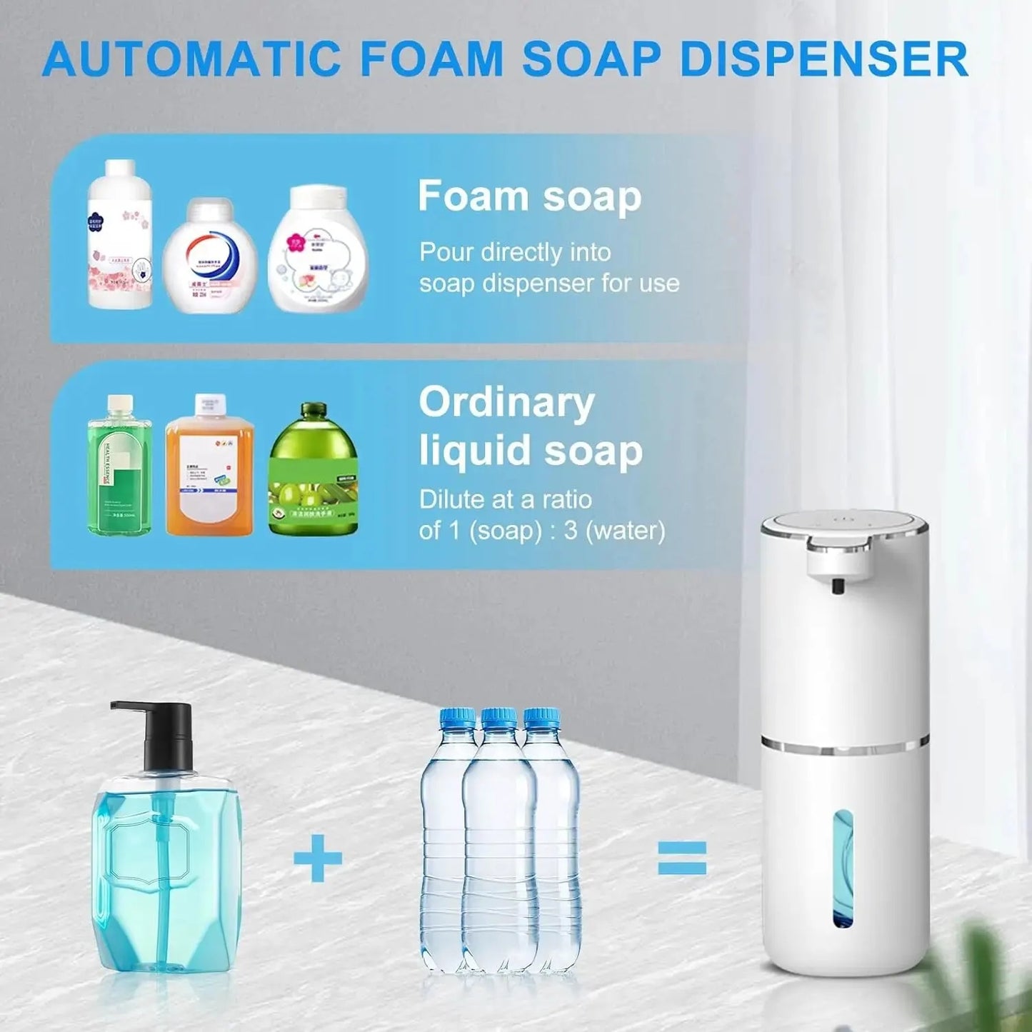 Automatic Soap Dispenser Touchless Foaming