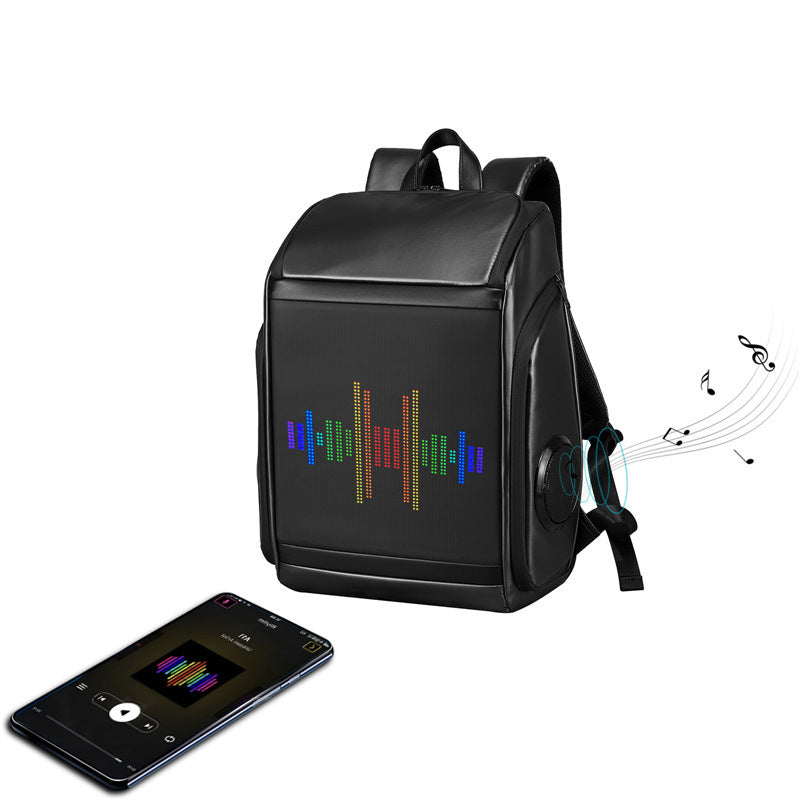 LED Backpack With Its Own Bluetooth Audio