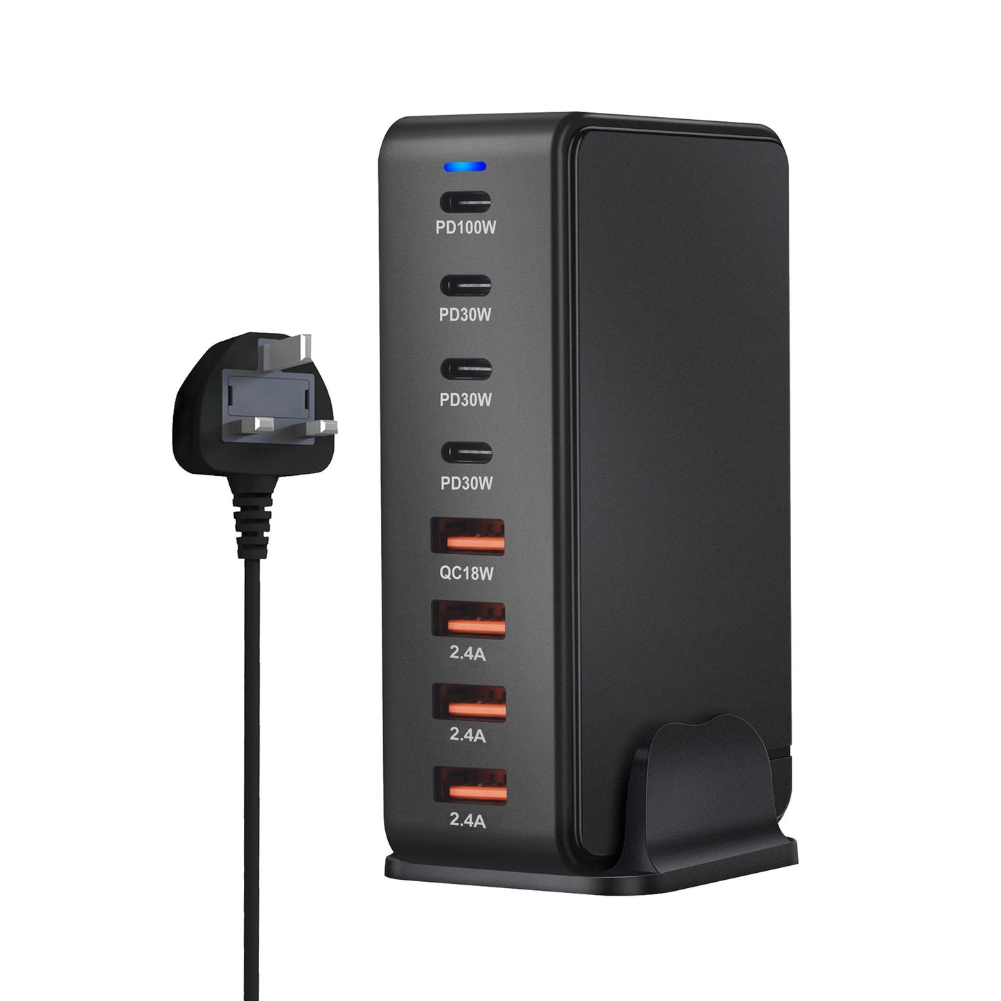 240W Desktop Charger 8 ports