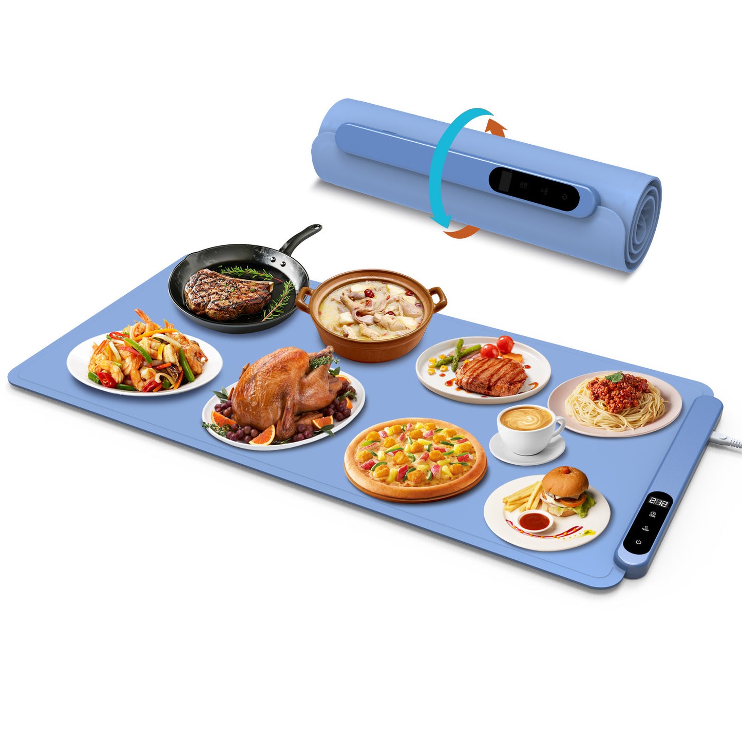 Kitchen Gadget Graphene Dishes Warming Plate