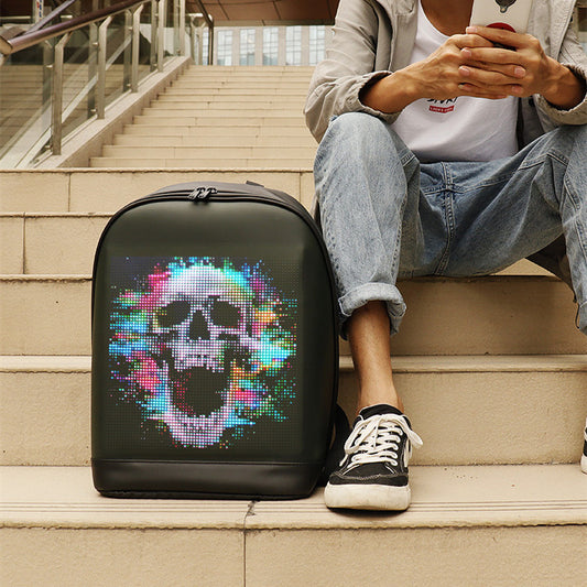 Smart Backpack Waterproof LED Display